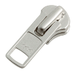 Slider M8 for 8 mm Metal Zippers, Silver